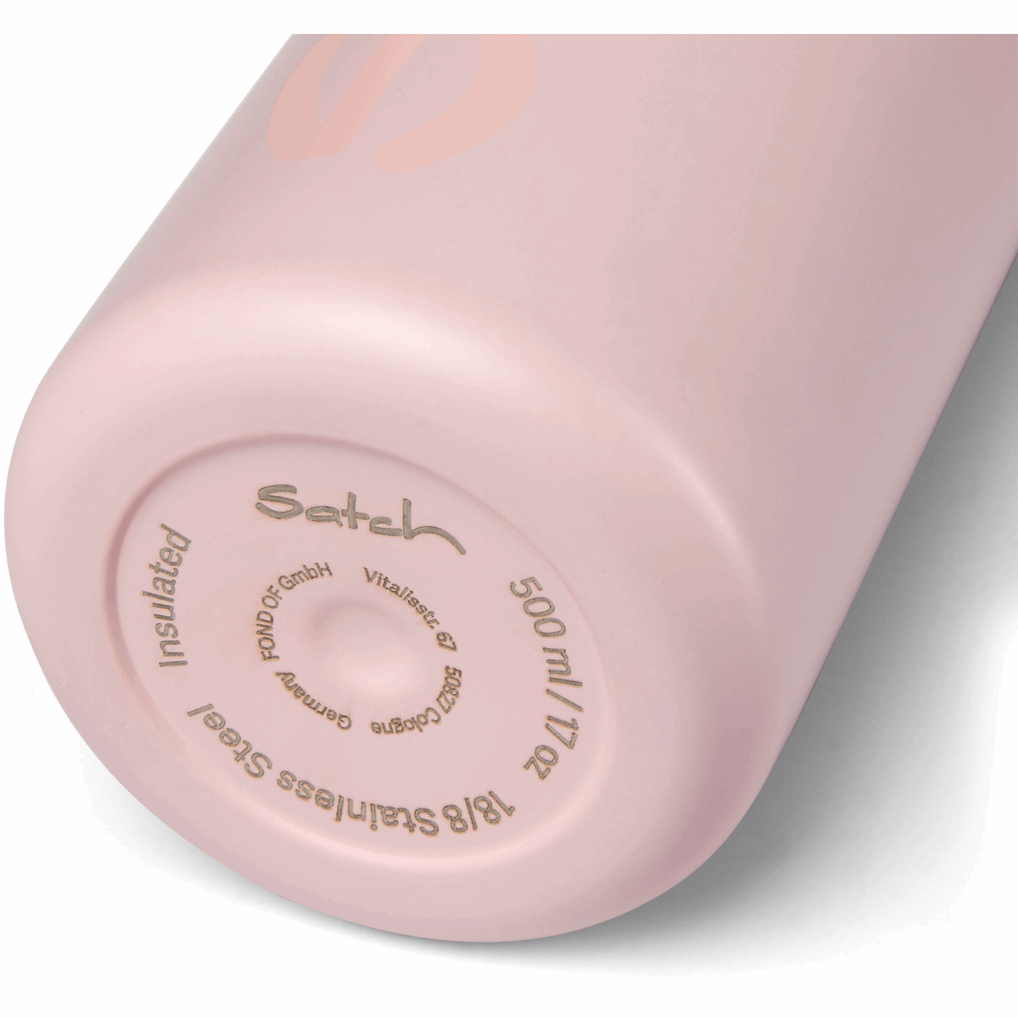 satch Edelstahl Trinkflasche Rose rose