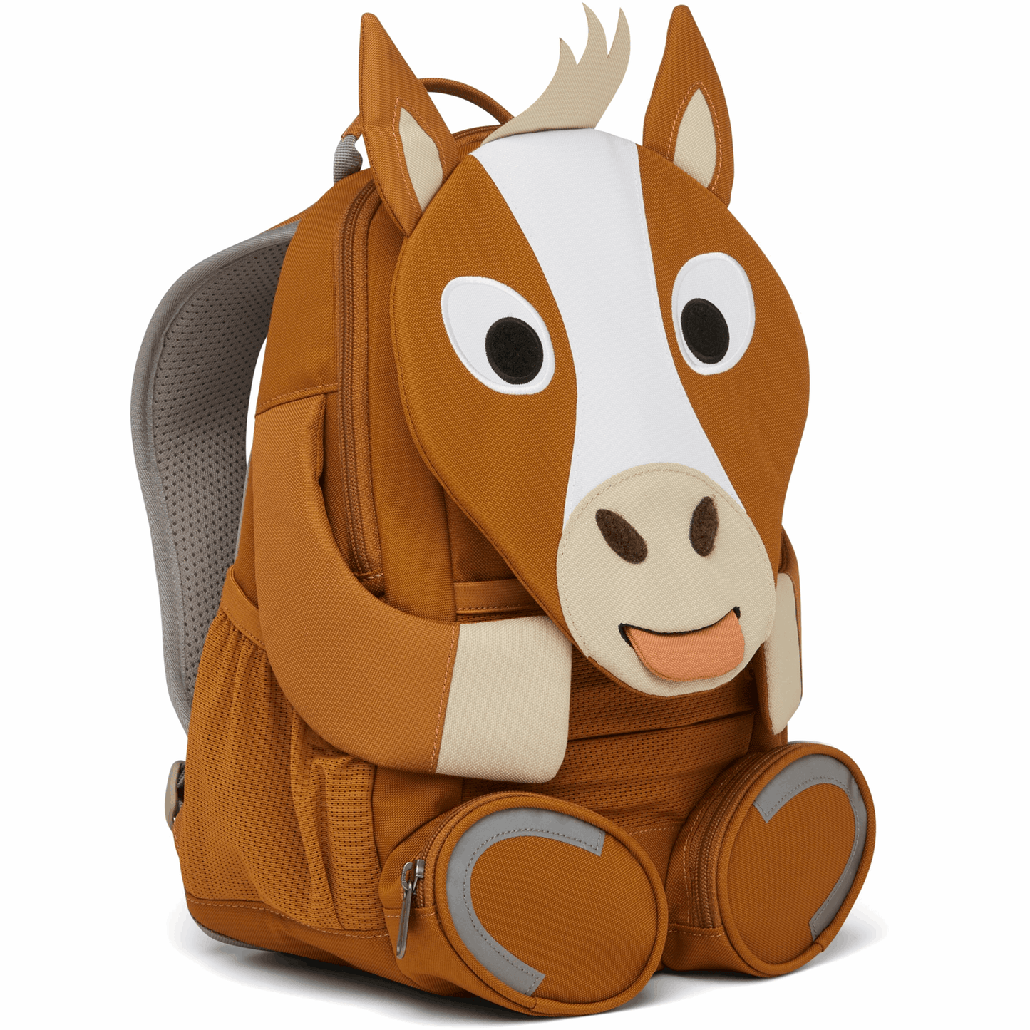 Affenzahn Kindergartenrucksack Großer Freund Pferd Braun