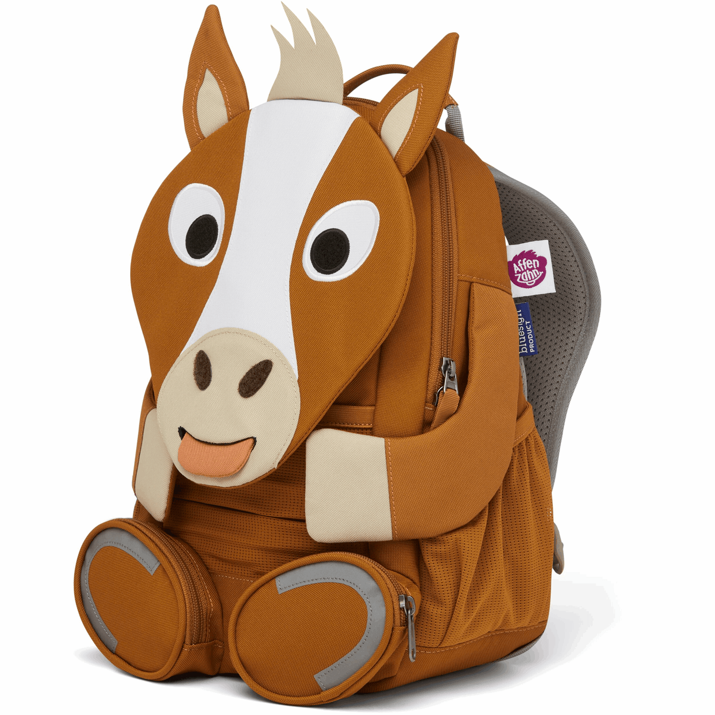 Affenzahn Kindergartenrucksack Großer Freund Pferd Braun
