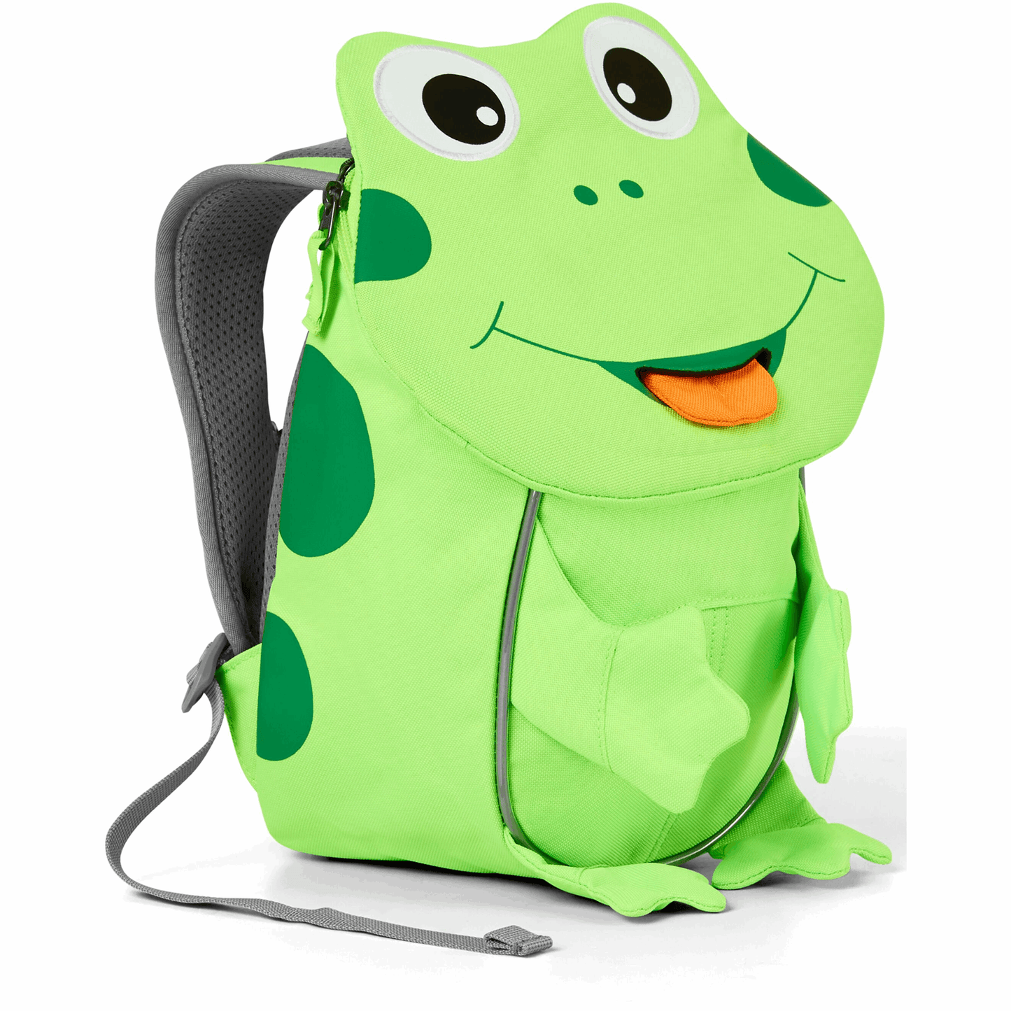 Affenzahn Kindergartenrucksack Kleiner Freund Frosch Neon Grün