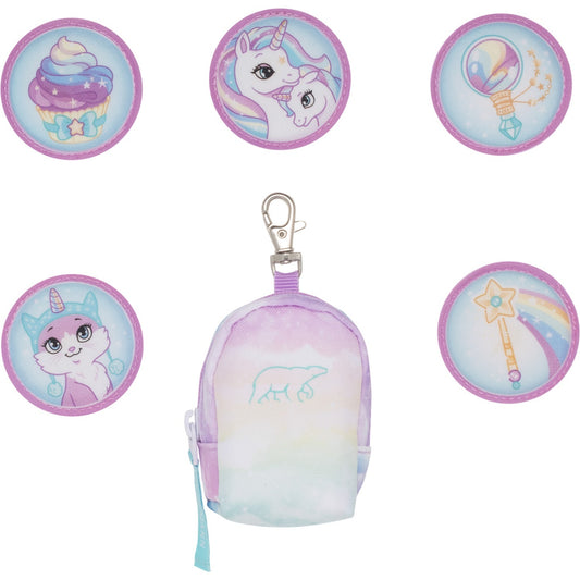 Beckmann Mini Rucksack mit Buttons Unicorn