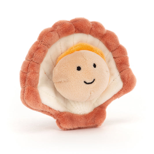 Jellycat Sensational Seafood Scallop 8cm
