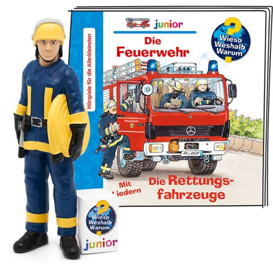 Tonie Wieso Weshalb Warum Junior Die Feuerwehr/Die Rettungsfahrzeuge