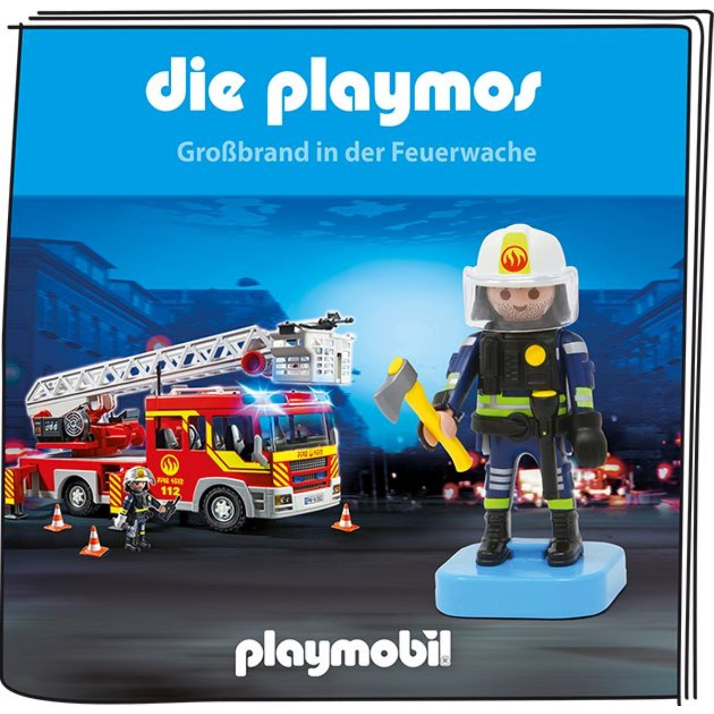 Tonie Playmos Großbrand auf der Feuerwache