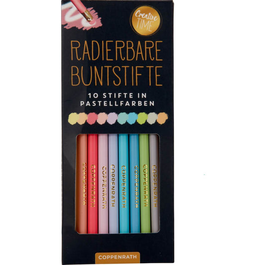 Radierbare Buntstifte, pastell - (Creative Time)