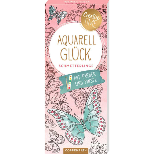 Aquarell-Glück Schmetterlinge (Creative Time)