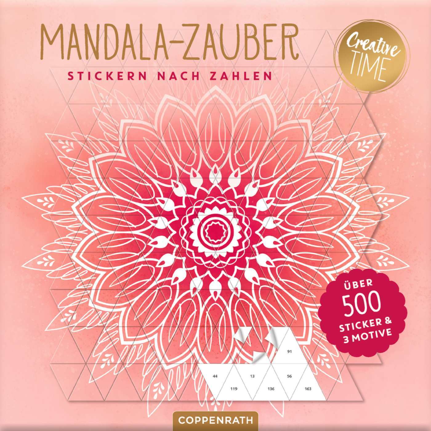 Stickern nach Zahlen: Mandala-Zauber - (Creative Time)