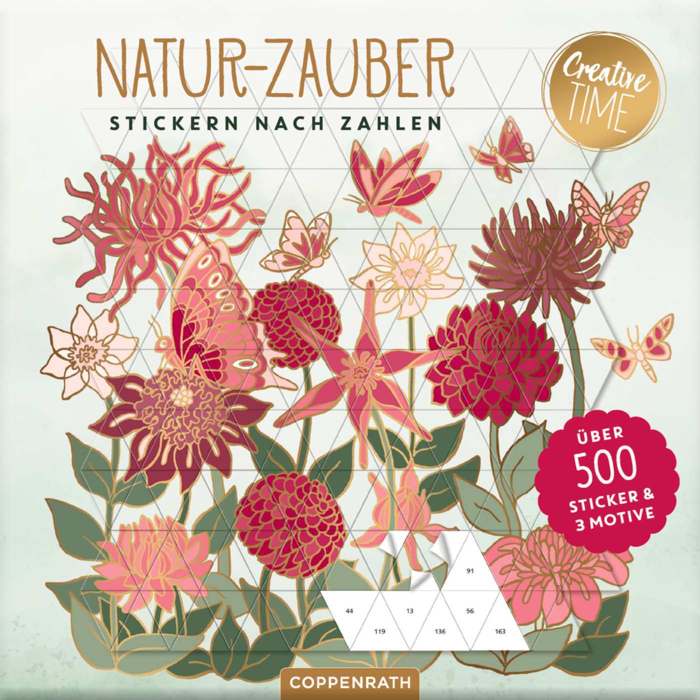 Stickern nach Zahlen: Natur-Zauber - (Creative Time)