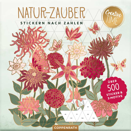 Stickern nach Zahlen: Natur-Zauber - (Creative Time)