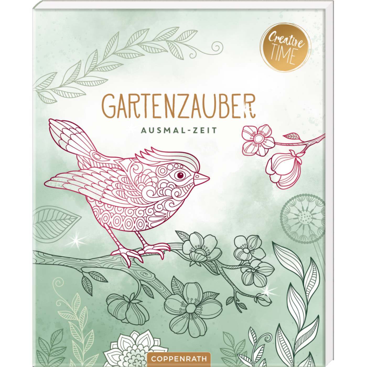 Ausmal-Zeit - Gartenzauber (Creative Time)