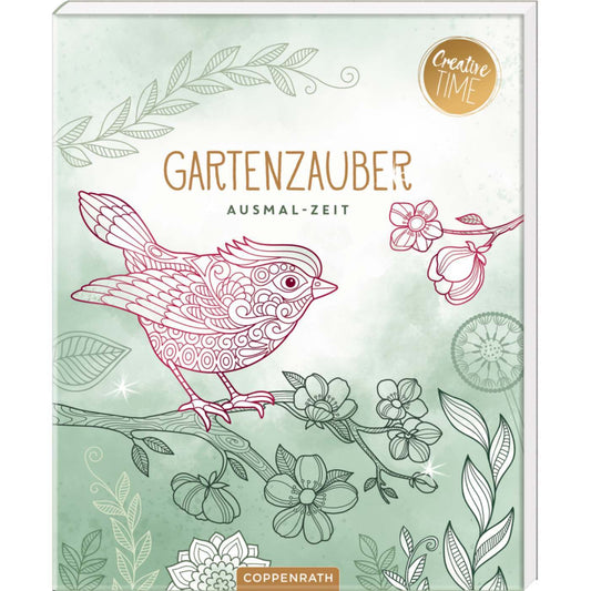 Ausmal-Zeit - Gartenzauber (Creative Time)