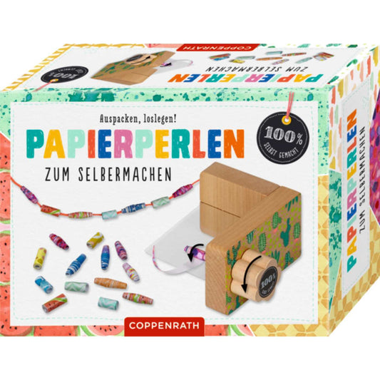 Papierperlen zum Selbermachen - (100% selbst gemacht)