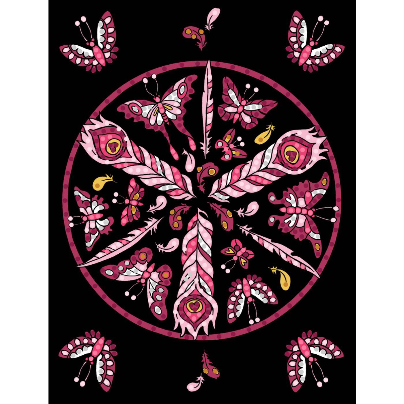 Diamond Painting Mandalas (100% selbst gemacht)