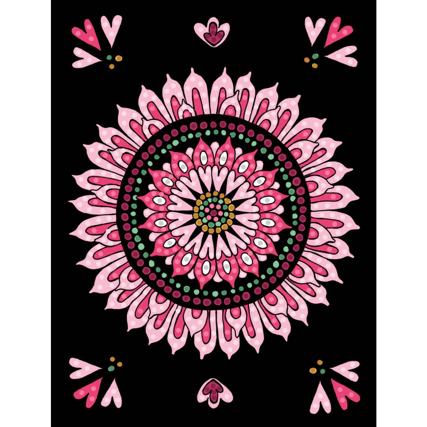 Diamond Painting Mandalas (100% selbst gemacht)