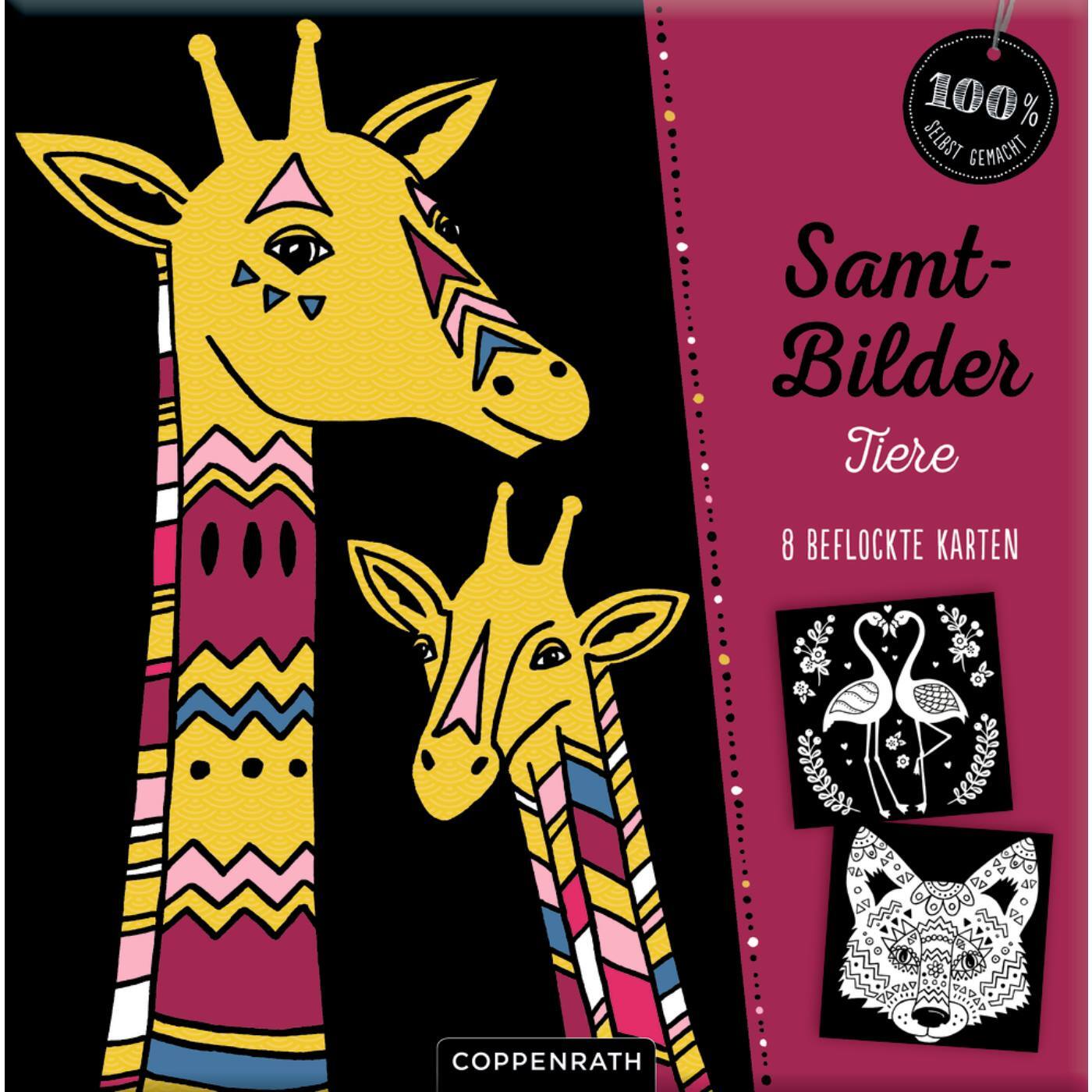 Samt-Bilder Tiere (100% selbst gemacht)