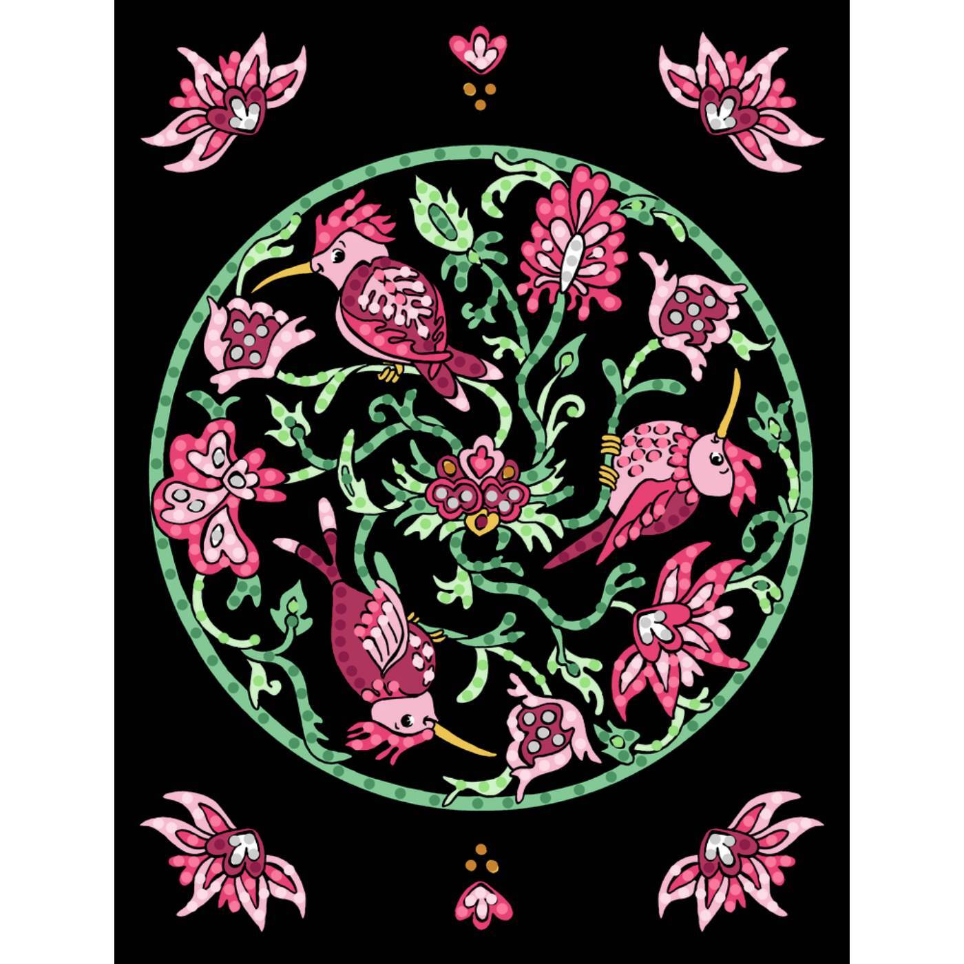 Diamond Painting Mandalas (100% selbst gemacht)