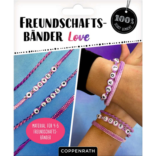 Freundschaftsbänder Love - (100% selbst gemacht)