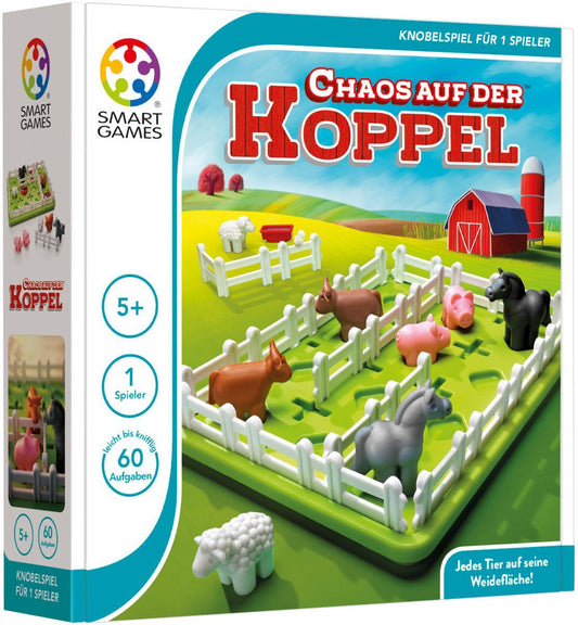 SmartGames 3D Klassiker Chaos auf der Koppel