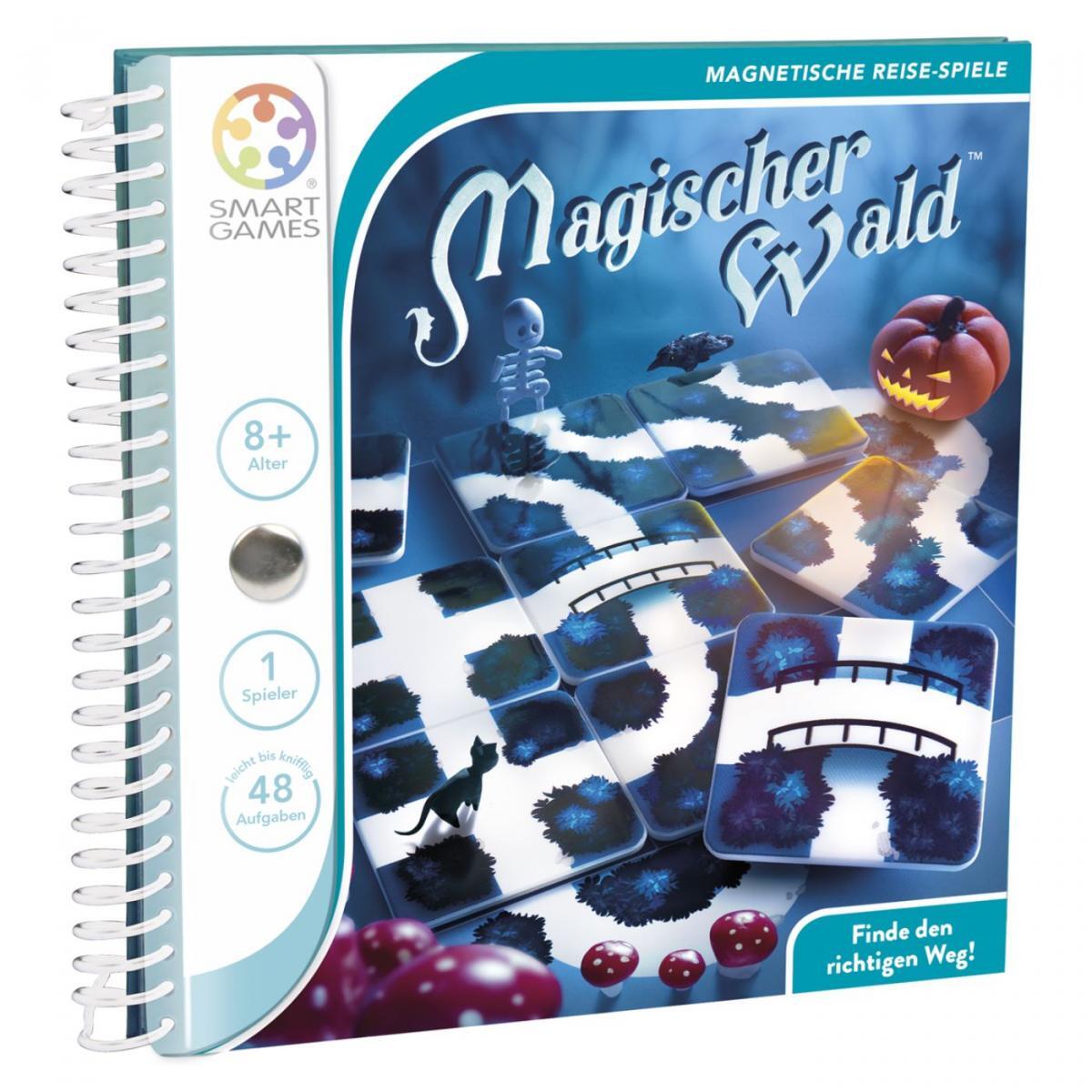 SmartGames Magnetisches Reisespiel Magischer Wald