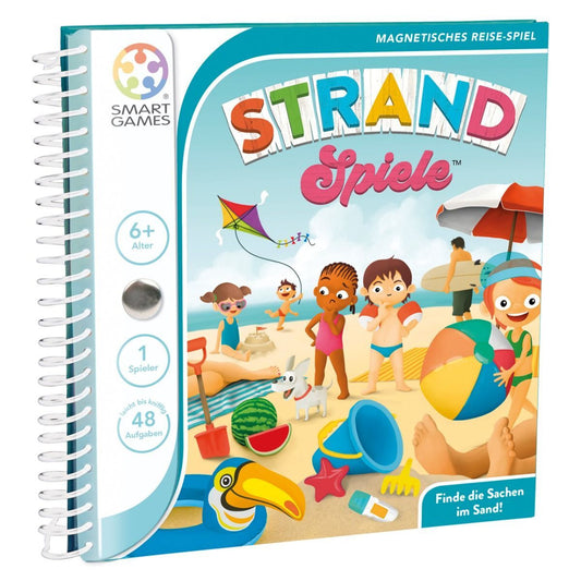 SmartGames Magnetisches Reisespiel Strand-Spiele