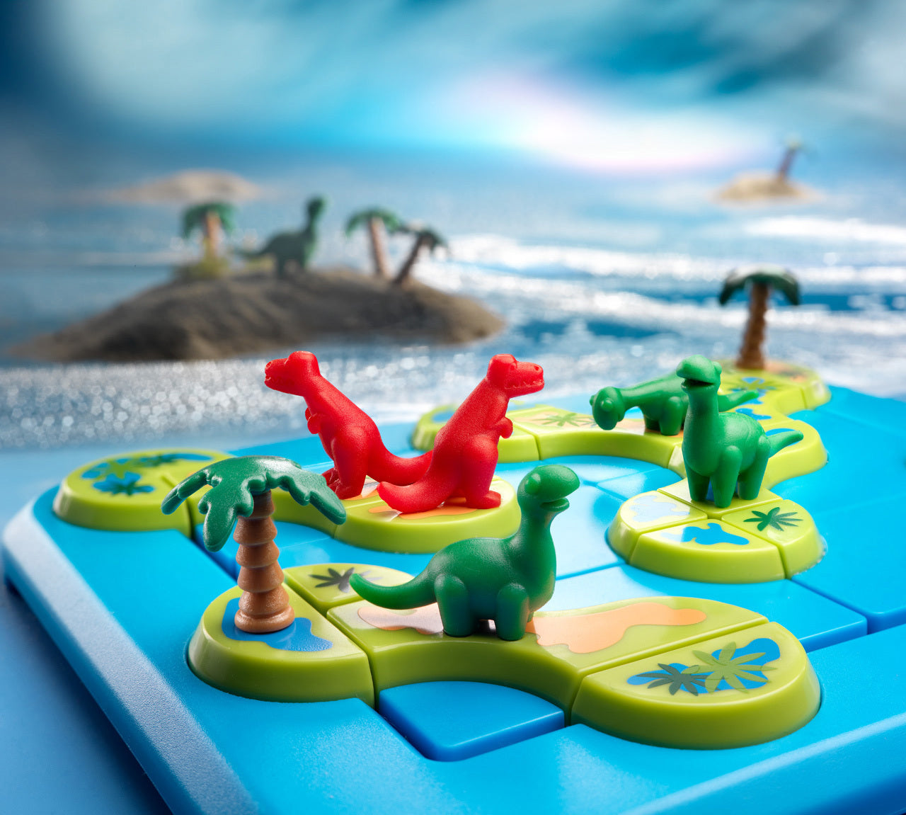 SmartGames 3D Klassiker Dinosaurier - Geheimnisvolle Inseln