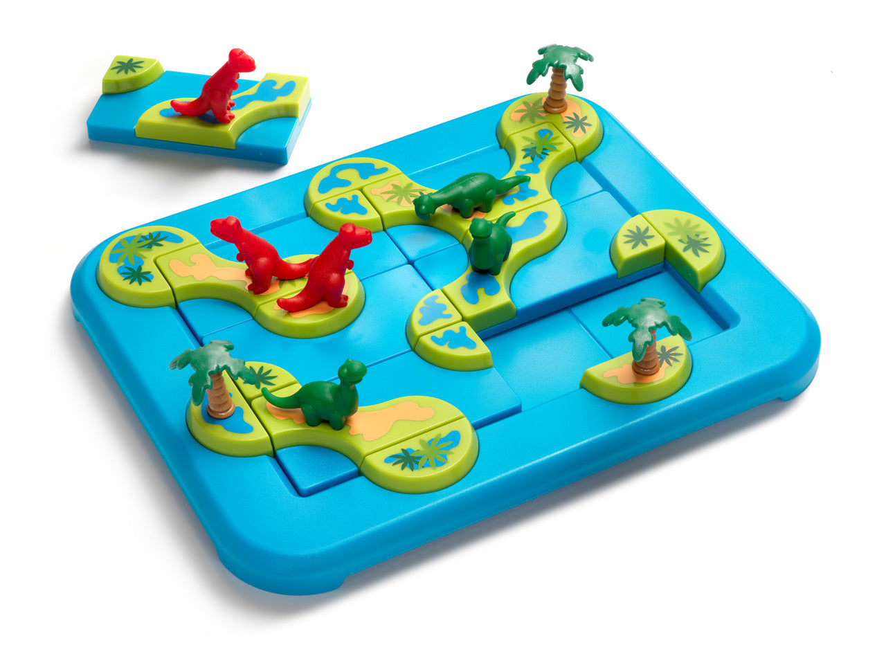 SmartGames 3D Klassiker Dinosaurier - Geheimnisvolle Inseln