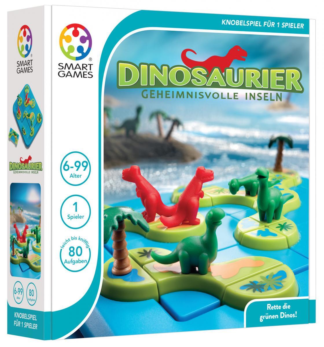 SmartGames 3D Klassiker Dinosaurier - Geheimnisvolle Inseln