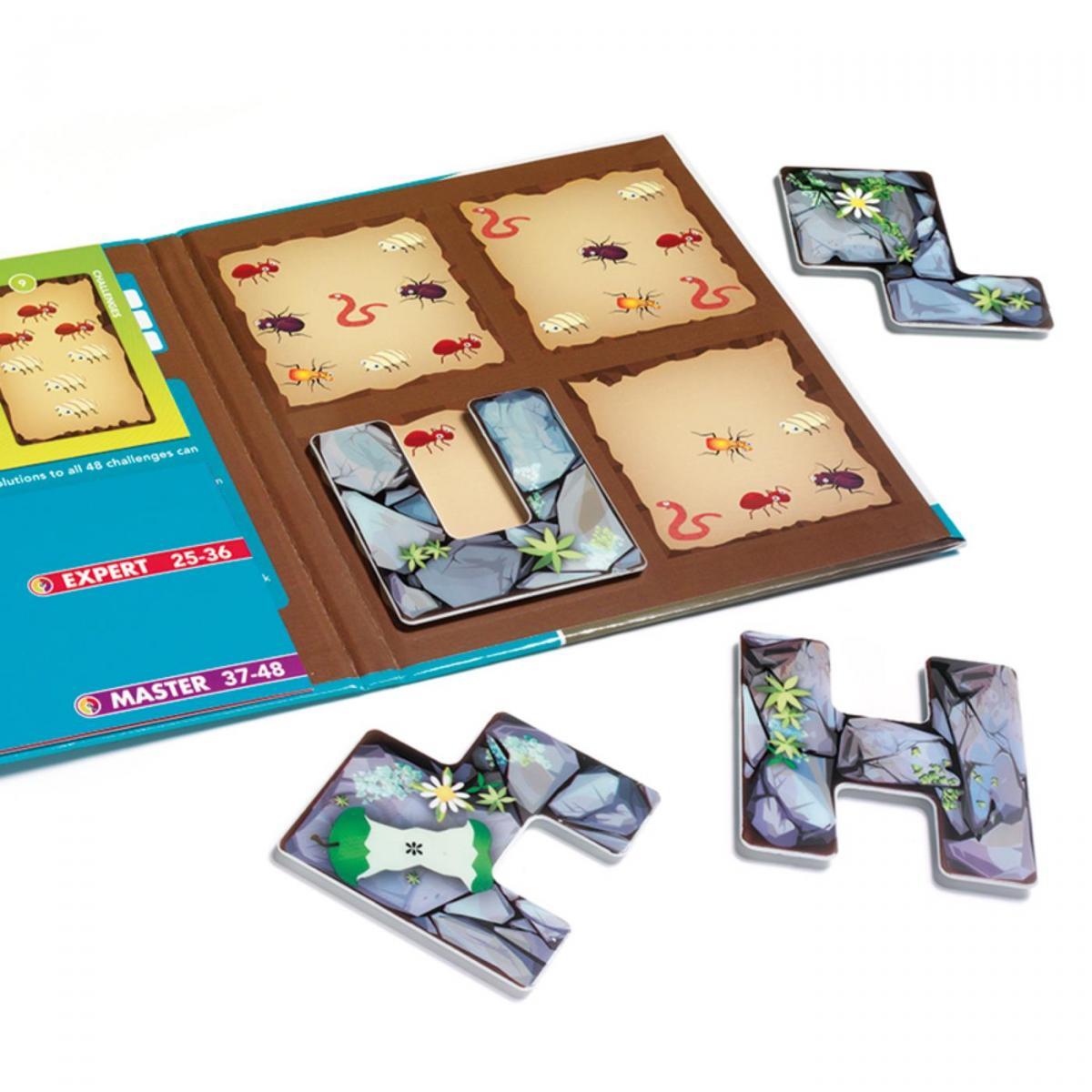 SmartGames Magnetisches Reisespiel Große Krabbelei