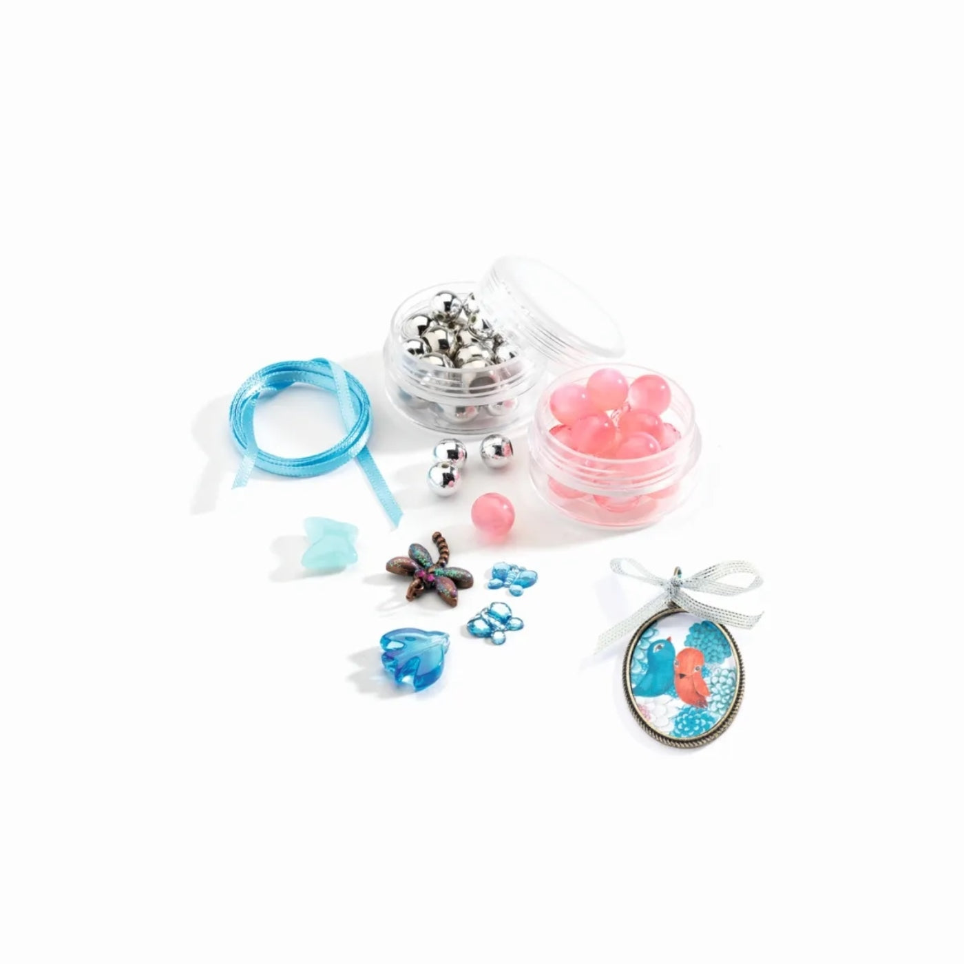 Schmuck basteln: Perlen & Vögel
