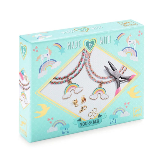 Schmuck basteln: Regenbogen