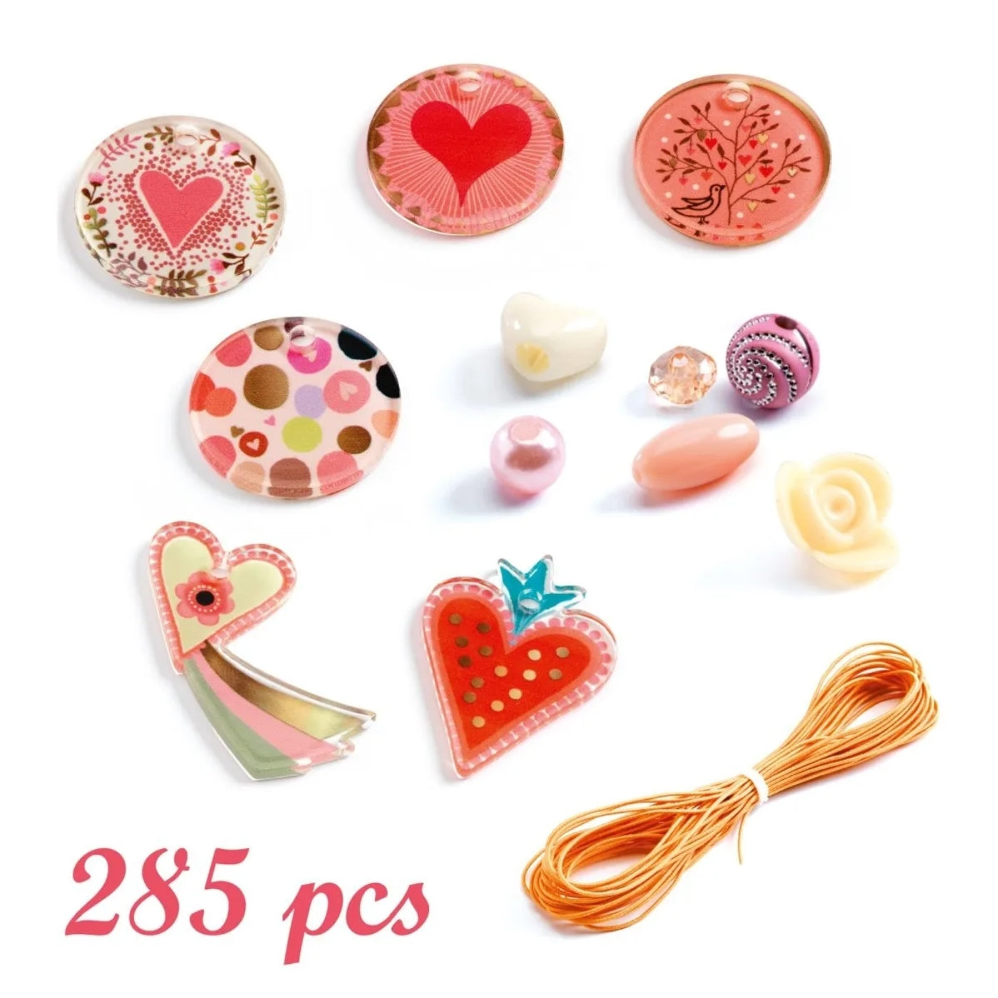 Schmuck basteln: Herzen