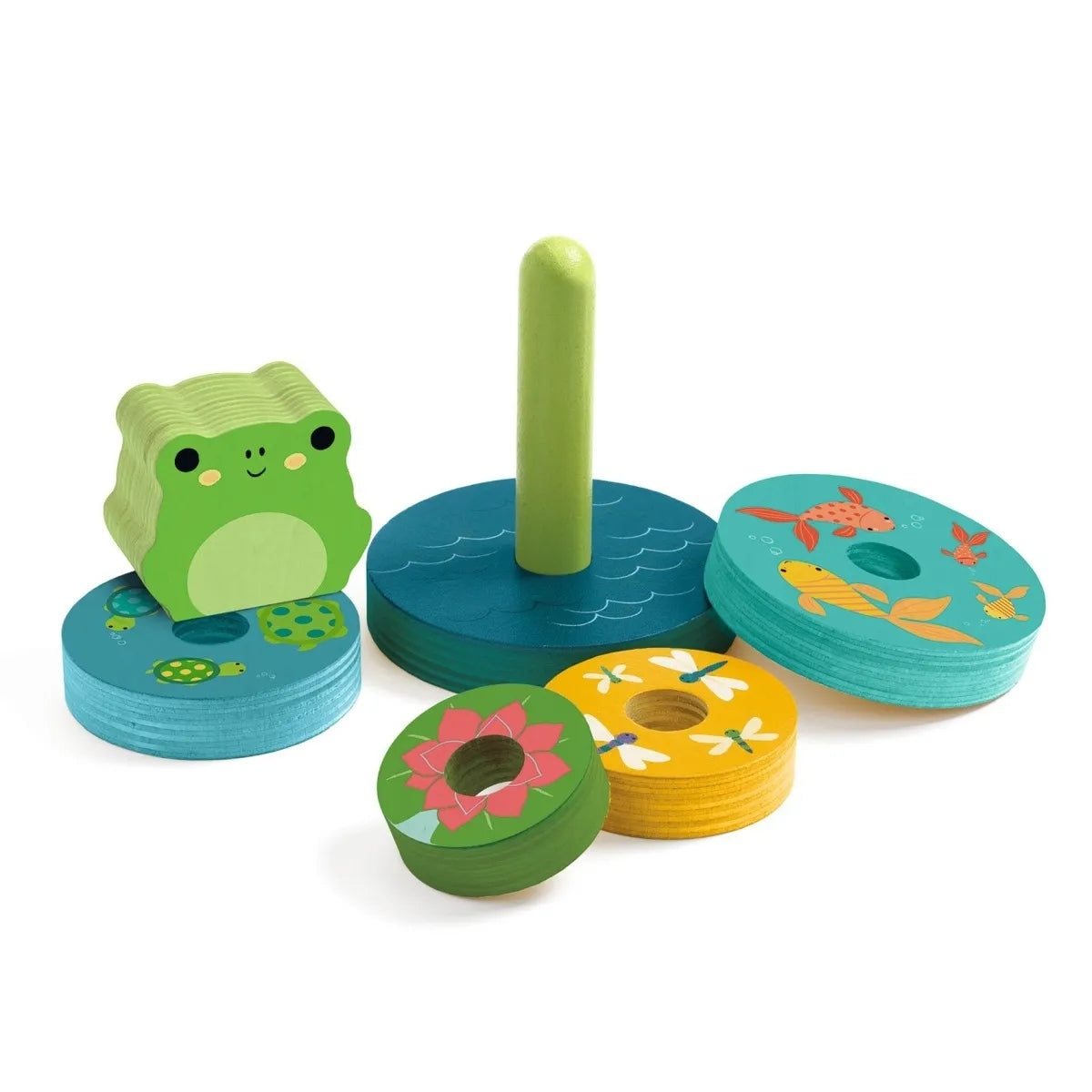 Puzzle: 2in1 Stapeln Rainbow