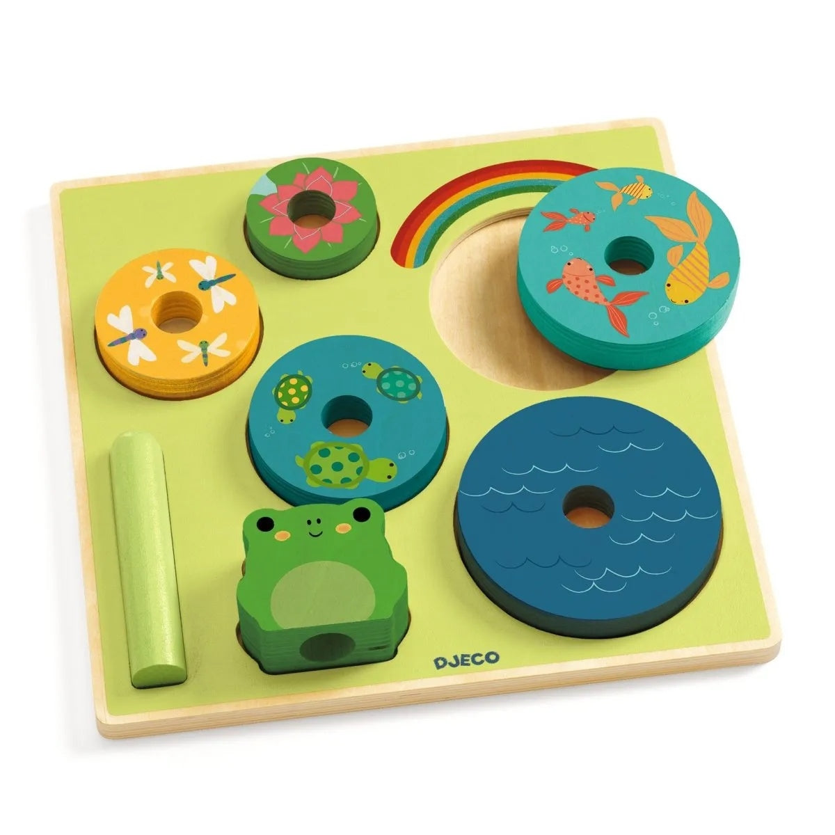 Puzzle: 2in1 Stapeln Rainbow