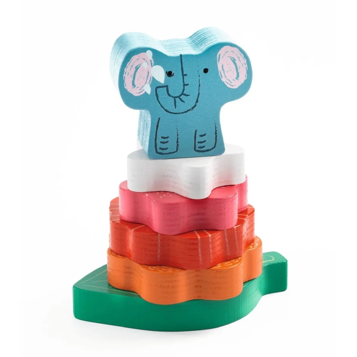 Puzzle: 2in1 Stapeln Happy
