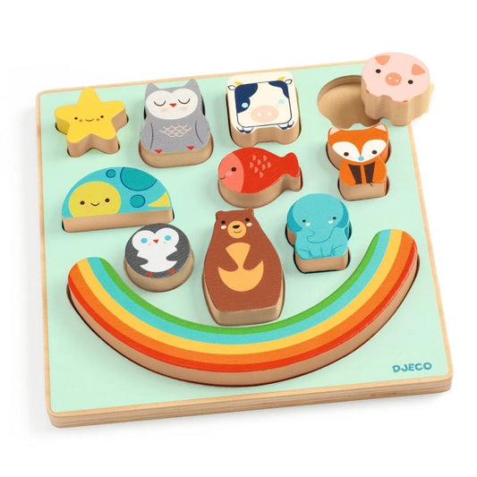 Puzzle: 2in1 Balance Rainbow