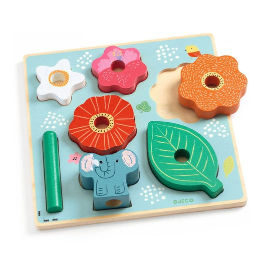 Puzzle: 2in1 Stapeln Happy