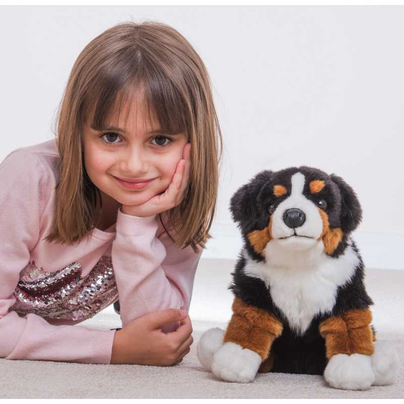 Teddy Hermann Berner Sennenhund sitzend 29 cm