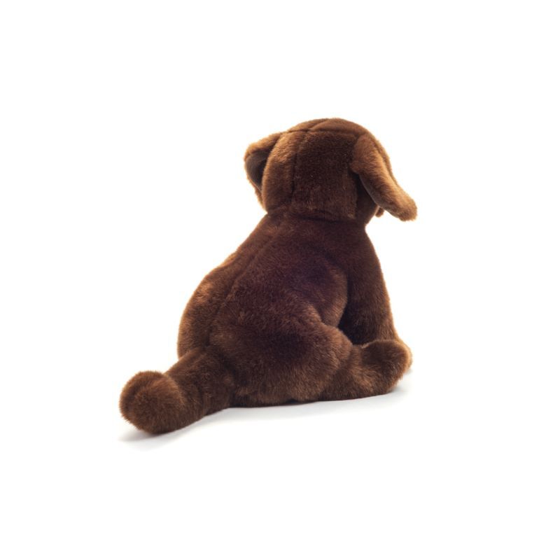 Teddy Hermann Labrador sitzend dunkelbraun 25 cm