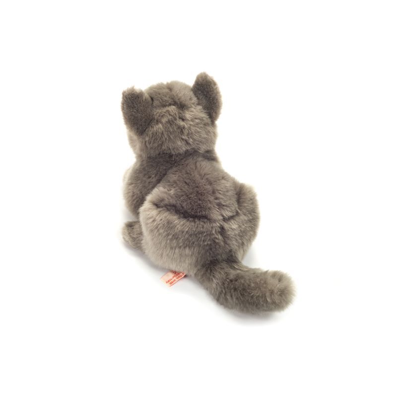 Teddy Hermann Kartäuser Katze liegend 20 cm