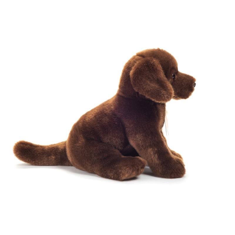 Teddy Hermann Labrador sitzend dunkelbraun 25 cm