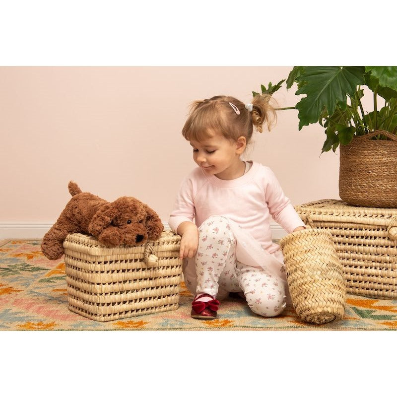 Teddy Hermann Schlenkerhund braun 28 cm
