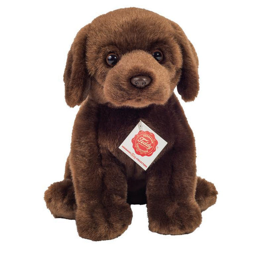 Teddy Hermann Labrador sitzend dunkelbraun 25 cm