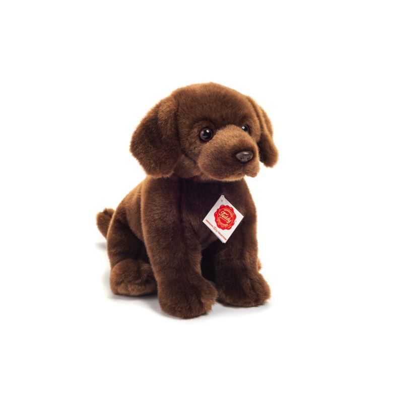 Teddy Hermann Labrador sitzend dunkelbraun 25 cm
