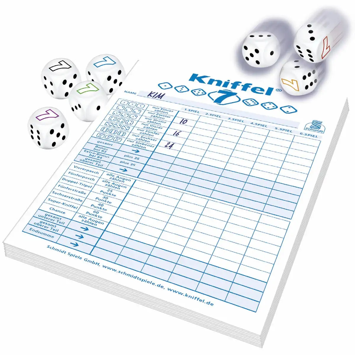 Würfelspiel Kniffel 7