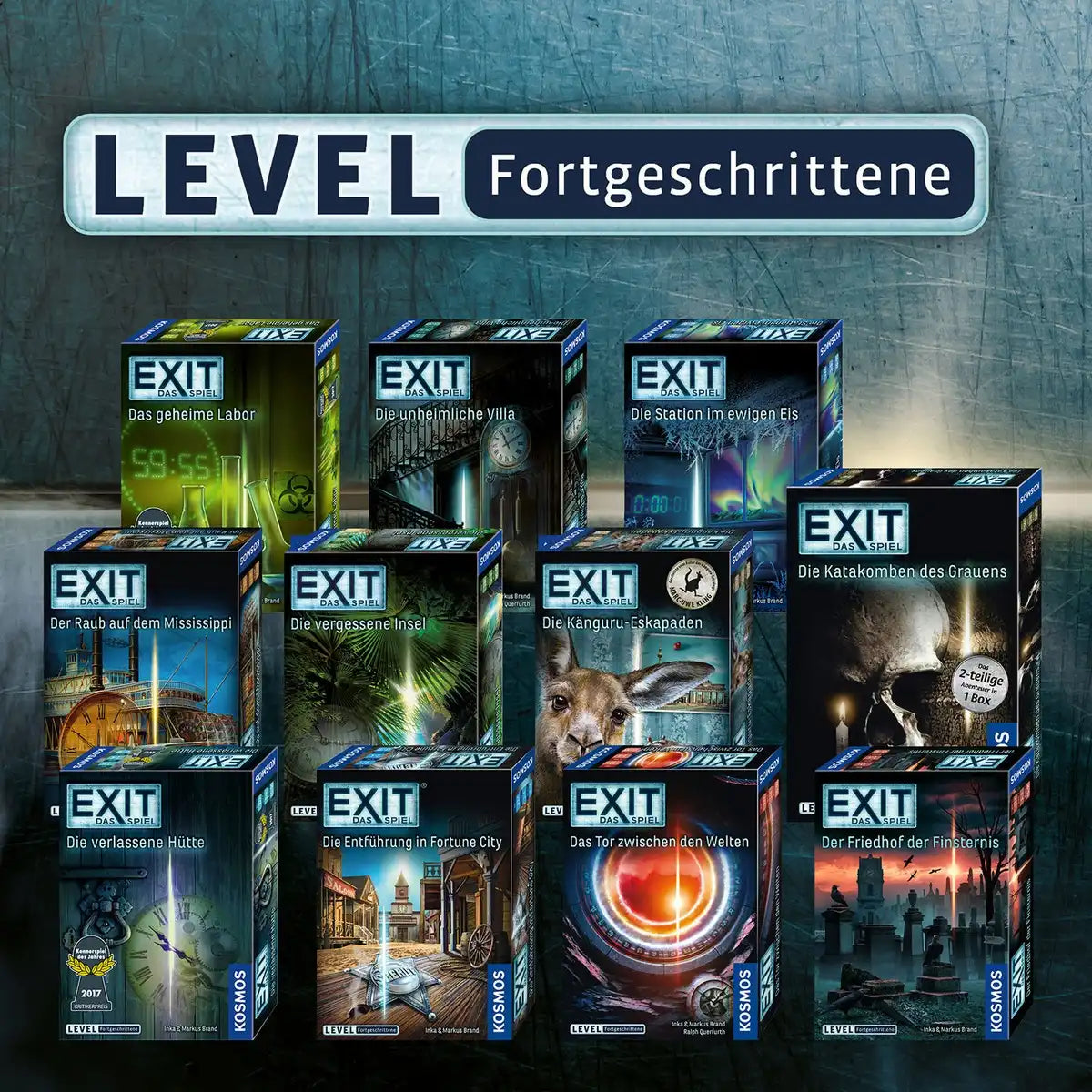 EXIT Escape Game Die Entführung in Fortune City Level Fortgeschritten