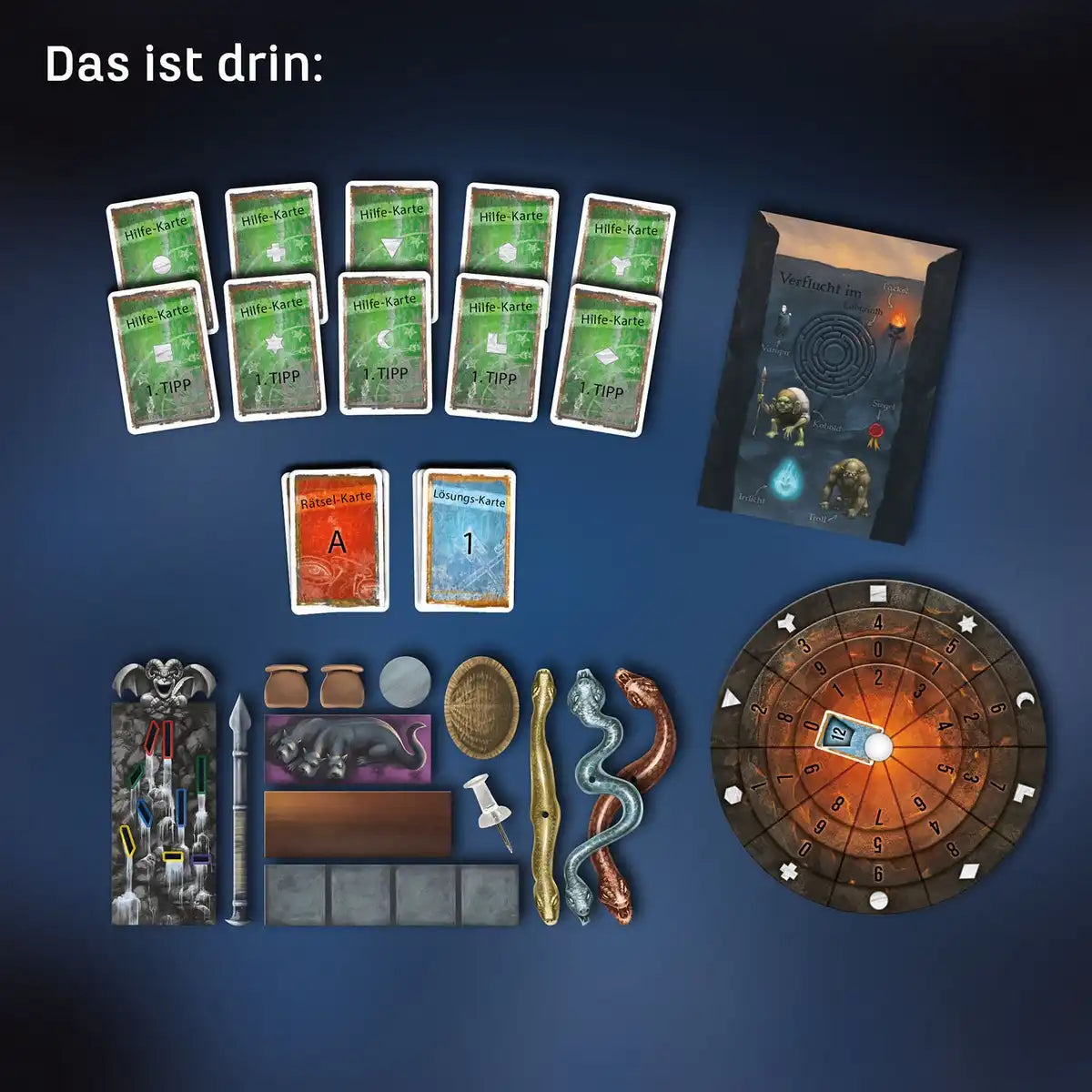 EXIT Escape Game Das verfluchte Labyrinth Level Einsteiner