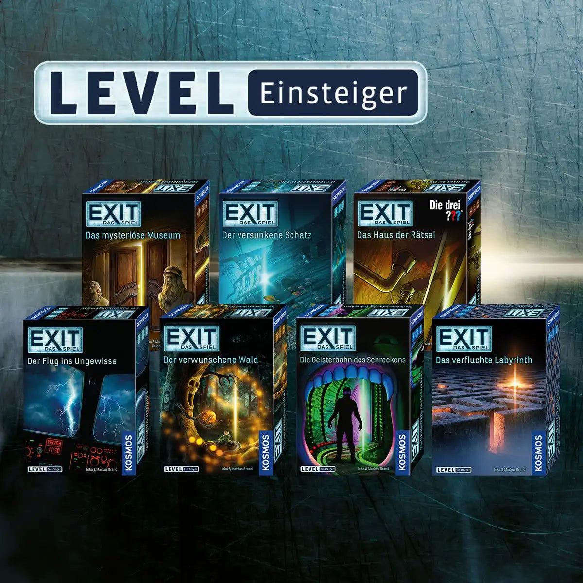 EXIT Escape Game Das verfluchte Labyrinth Level Einsteiner