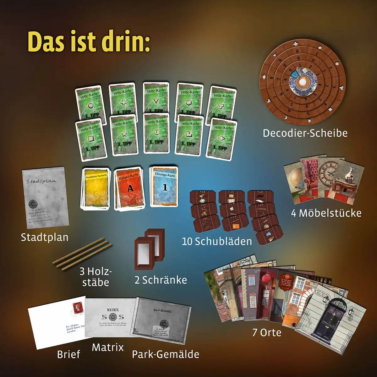 EXIT Escape Game Das Verschwinden des Sherlock Holmes Level Fortgeschritten