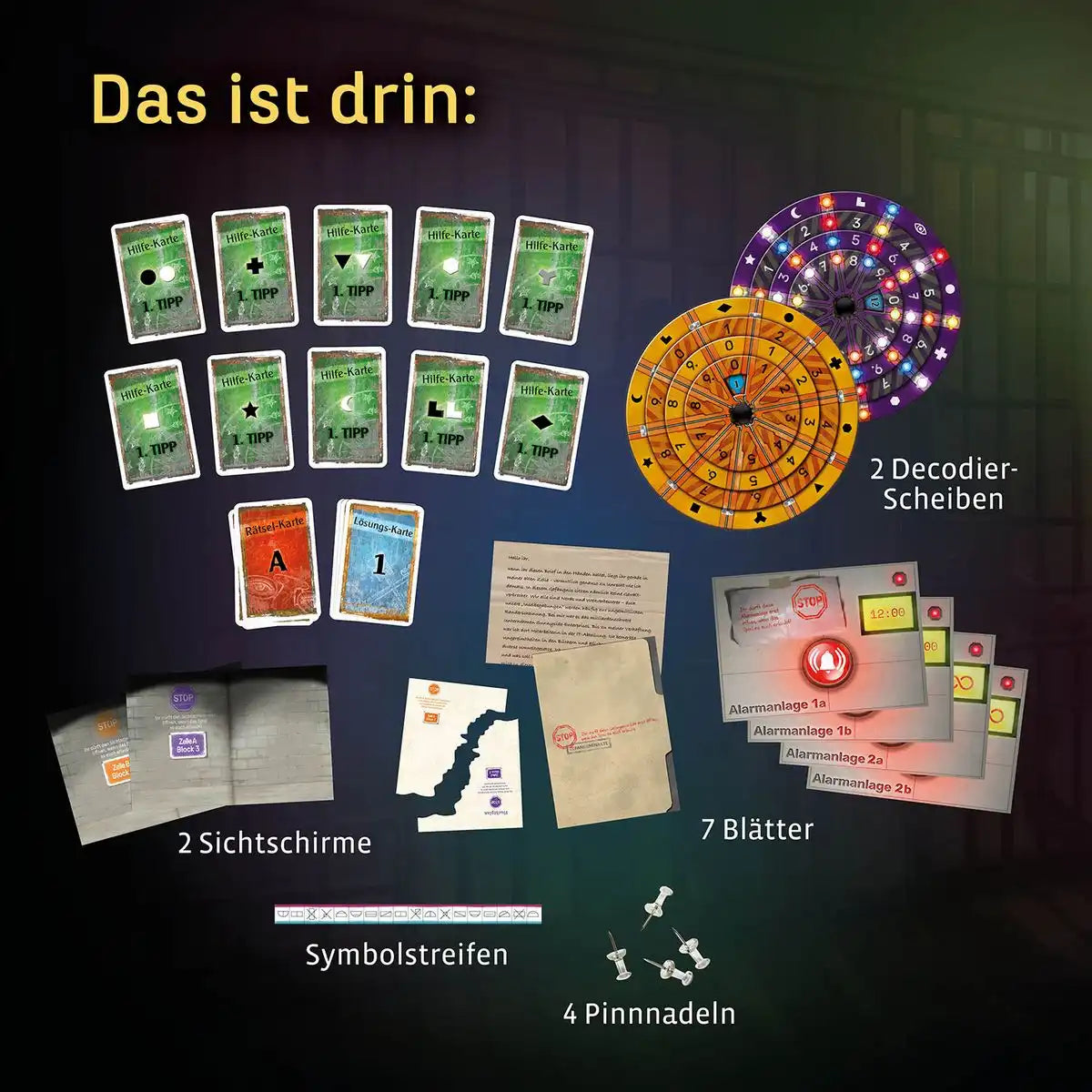 EXIT Escape Game Der Gefängnisausbruch Level Profi