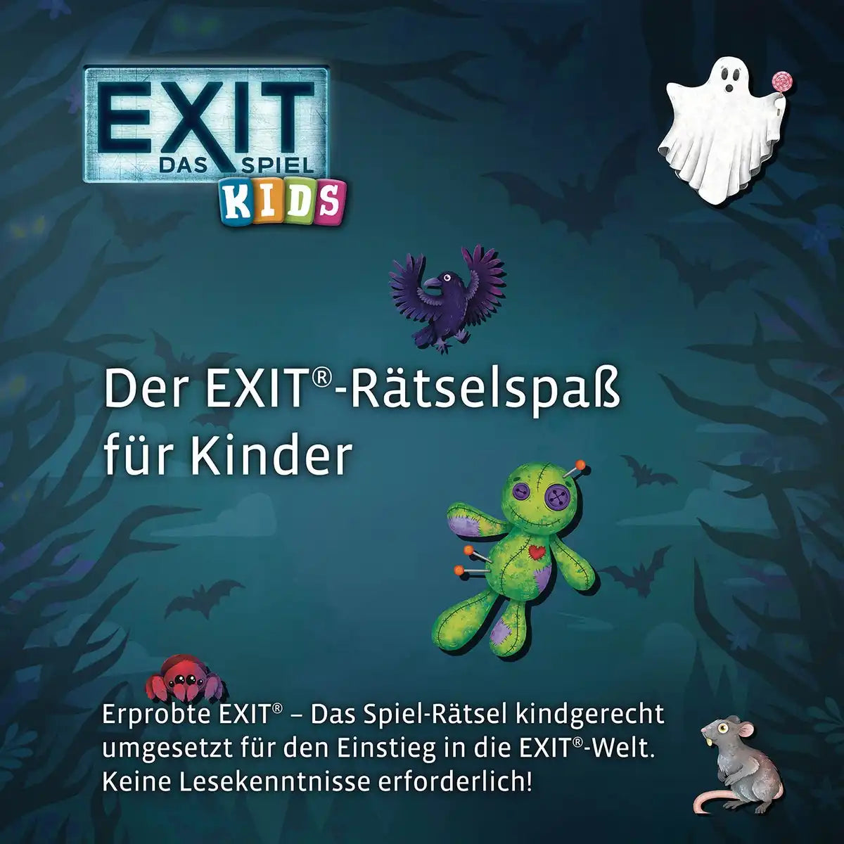 EXIT Escape Game Kids Gruseliger Rätselspaß